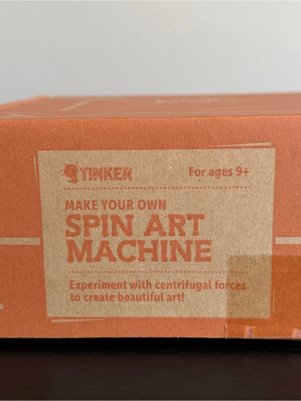KiwiCo Tinker Crate Spin Art Machine STEM Kit Ages 9+ Centrifugal Forces